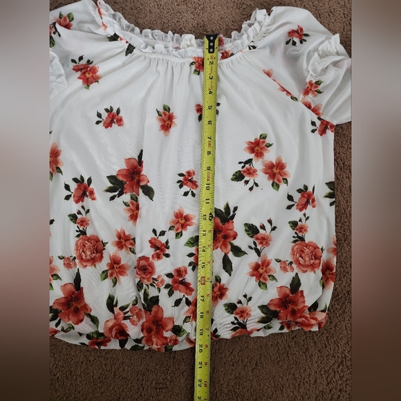 Floral Women's Shirt size Large - Picture 9 of 12